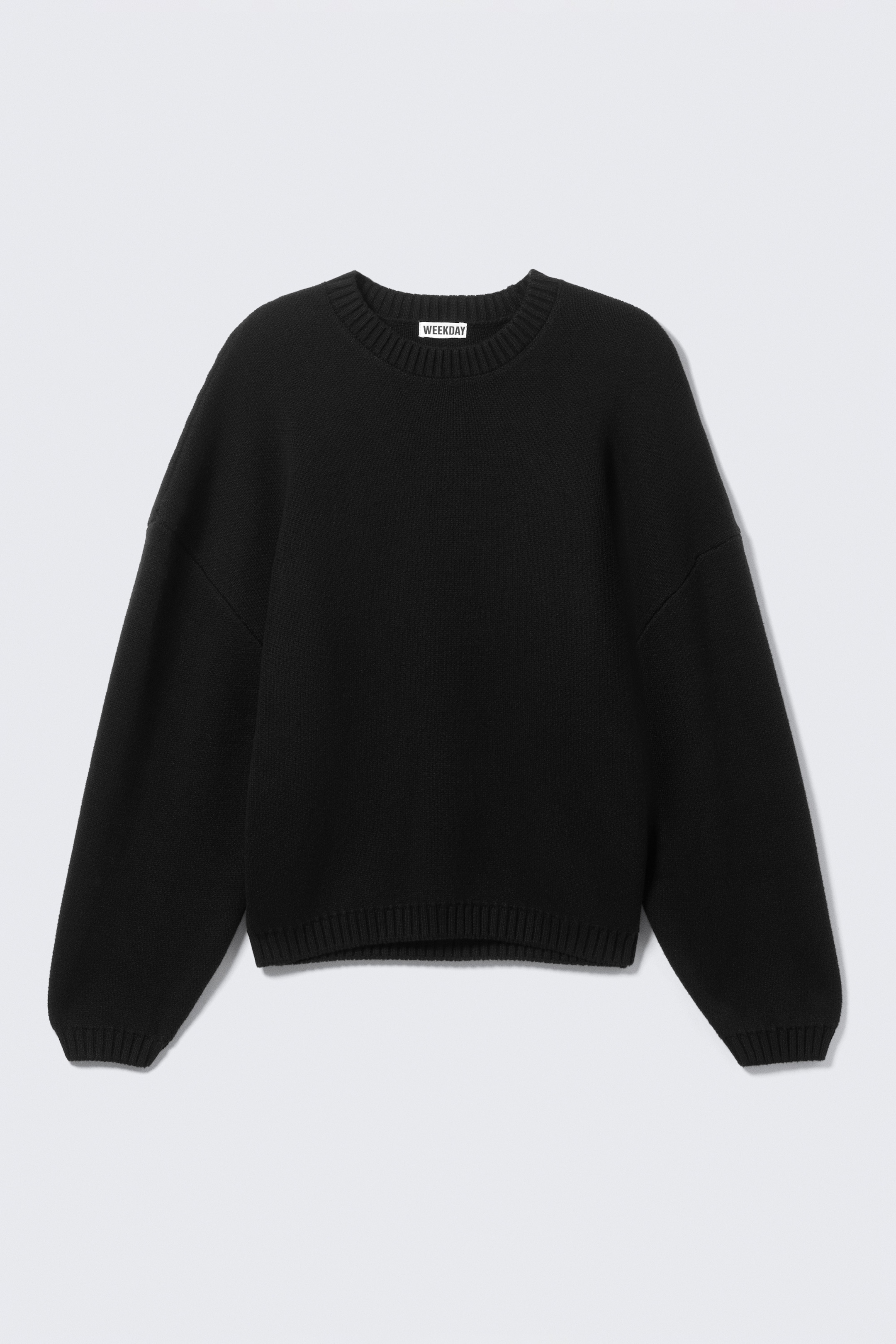 Zobacz większy obraz: Bawełniany sweter oversize - Czarny - ON | H&M PL 4