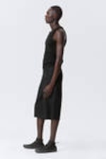 Black - Astro Loose Baggy Linen-Blend Shorts - 5