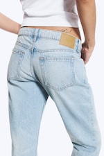Aeon Blue - Ljusblå - Arrow Low Waist Regular Straight Jeans - 3