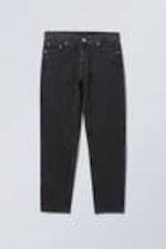 Tuned Black - Black - Barrel Relaxed Tapered Leg Jeans - 5