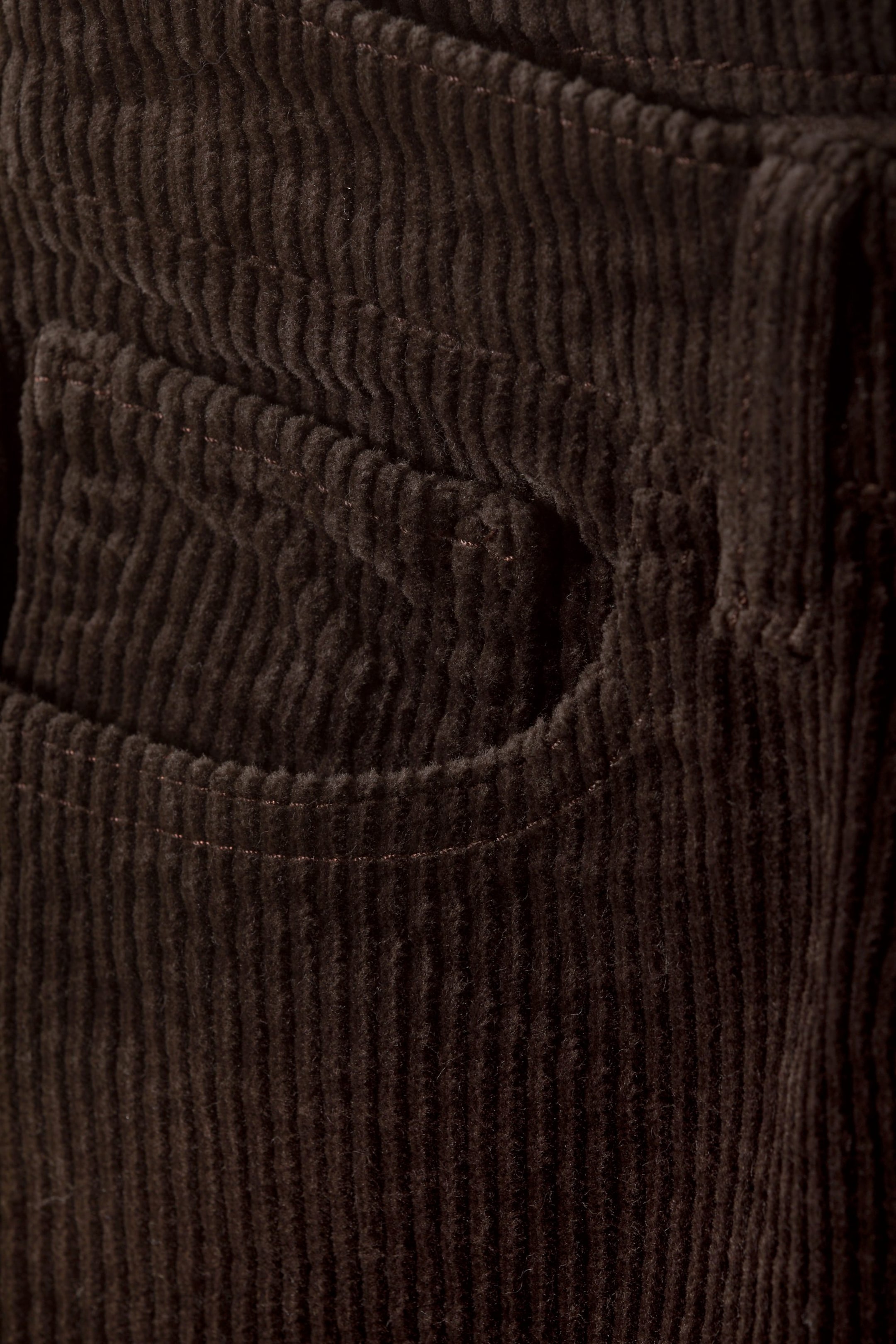 Dark brown - Pin Cord Trousers - 1