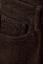 Dark brown - Pin Cord Trousers - 1