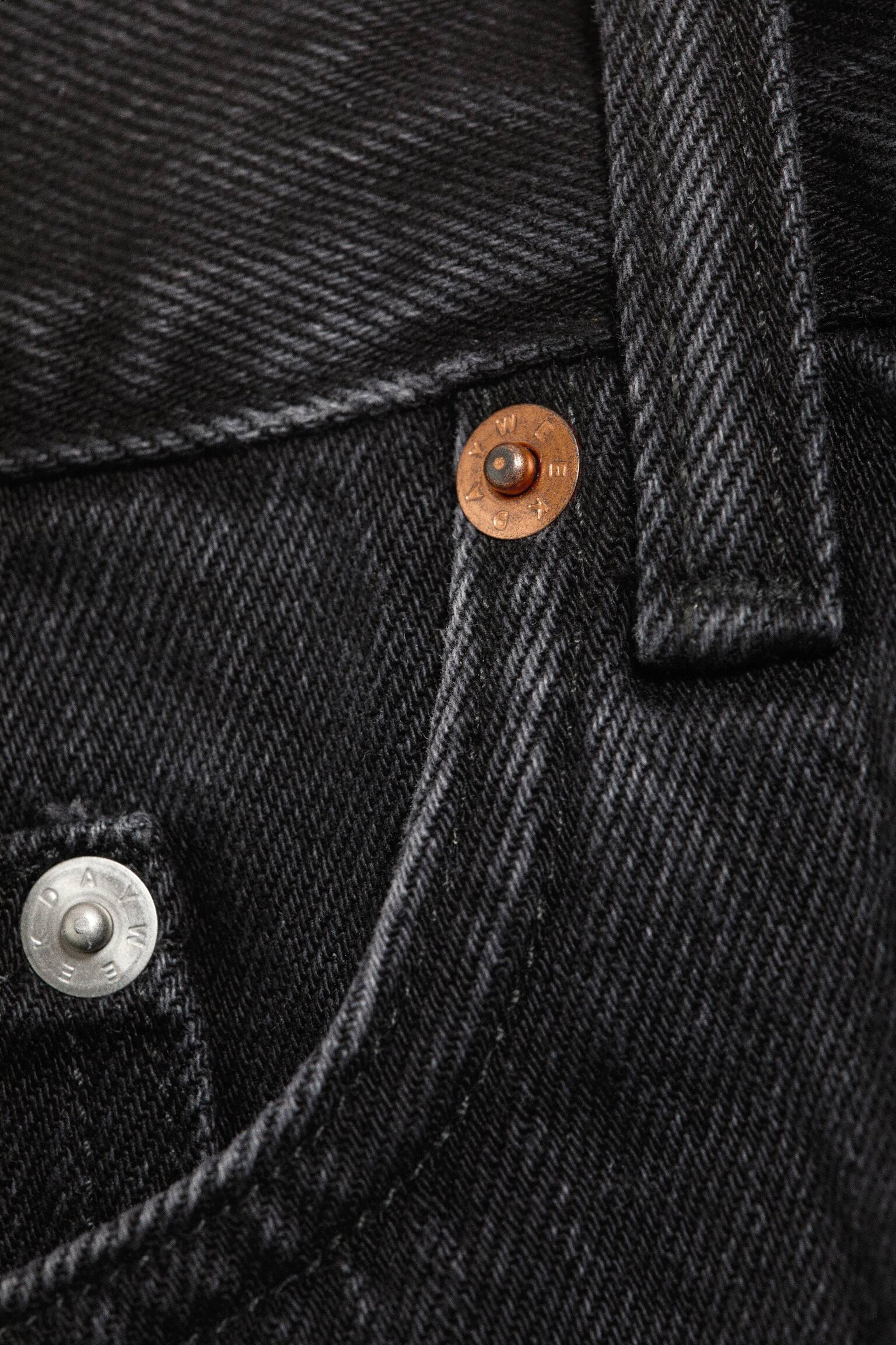 Luźne szorty dżinsowe Gravity Short Mid Rise - Tuned Black - Black/Kimberley Blue - Light Blue - 3