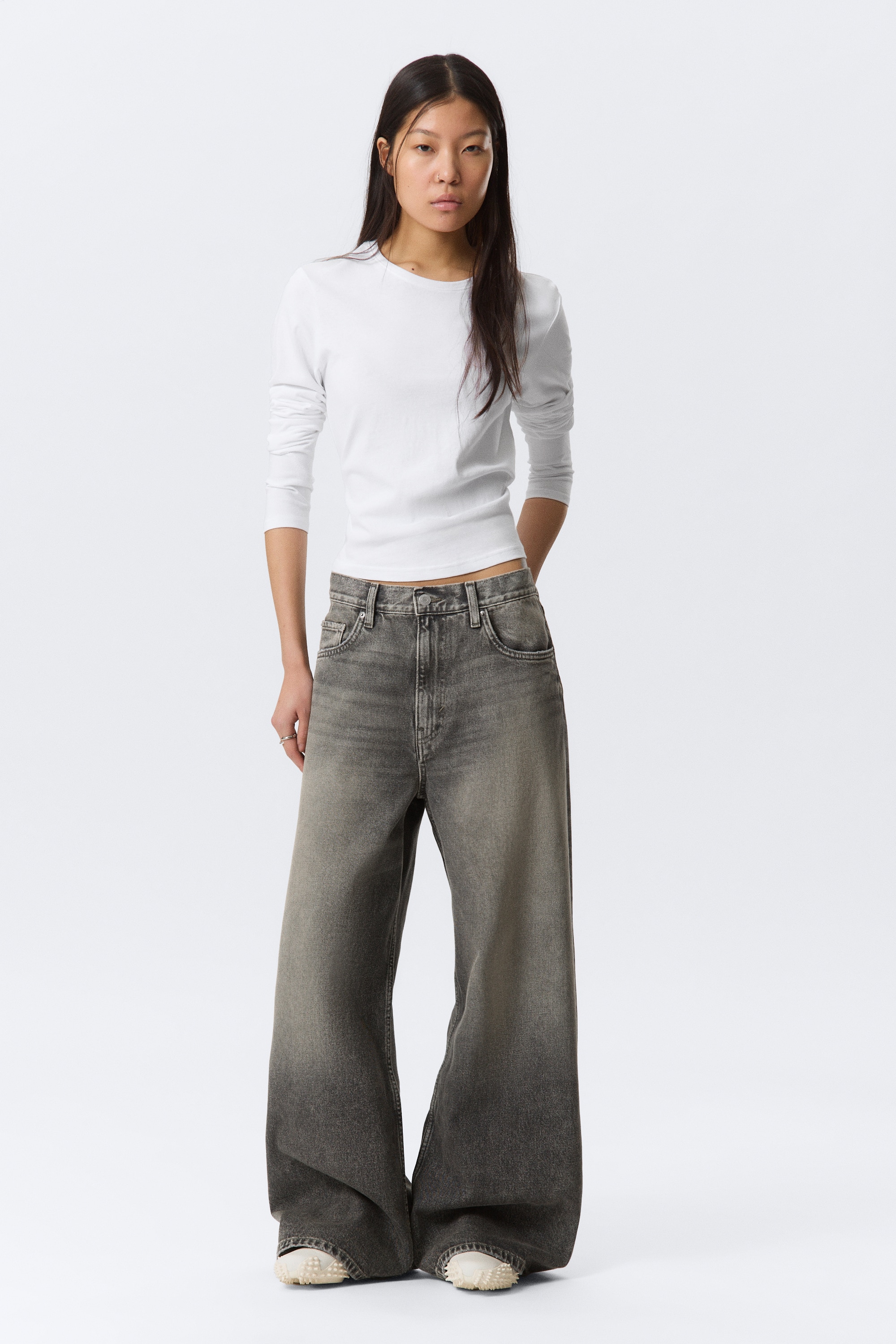 Solar Loose Wide Leg Unisex Jeans - Redondo Black - Gewaschen/Blue Horses - Mittelblau/Blue Rinse - Dunkelblau