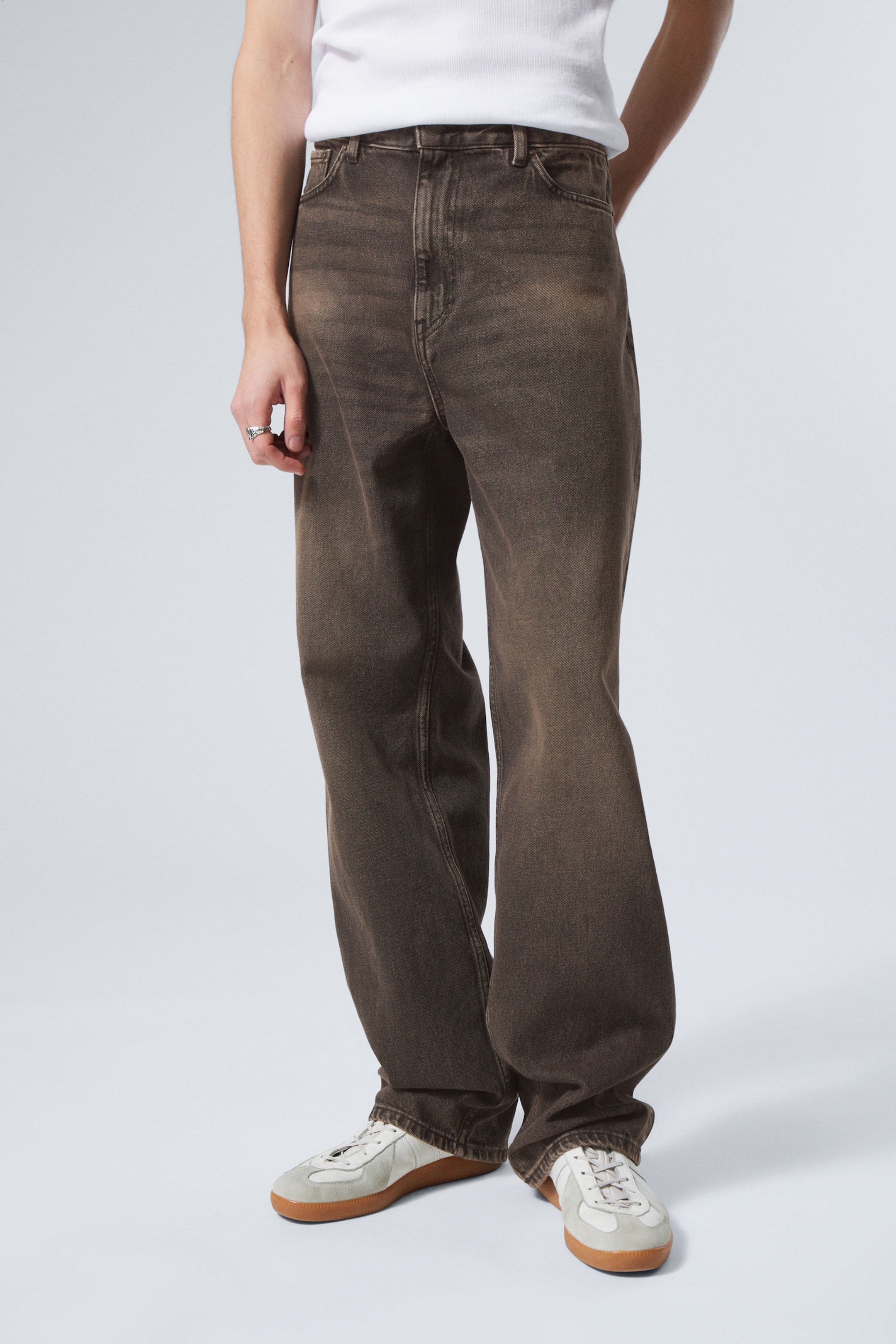 #303033 - Galaxy Loose Straight Leg Jeans - 1