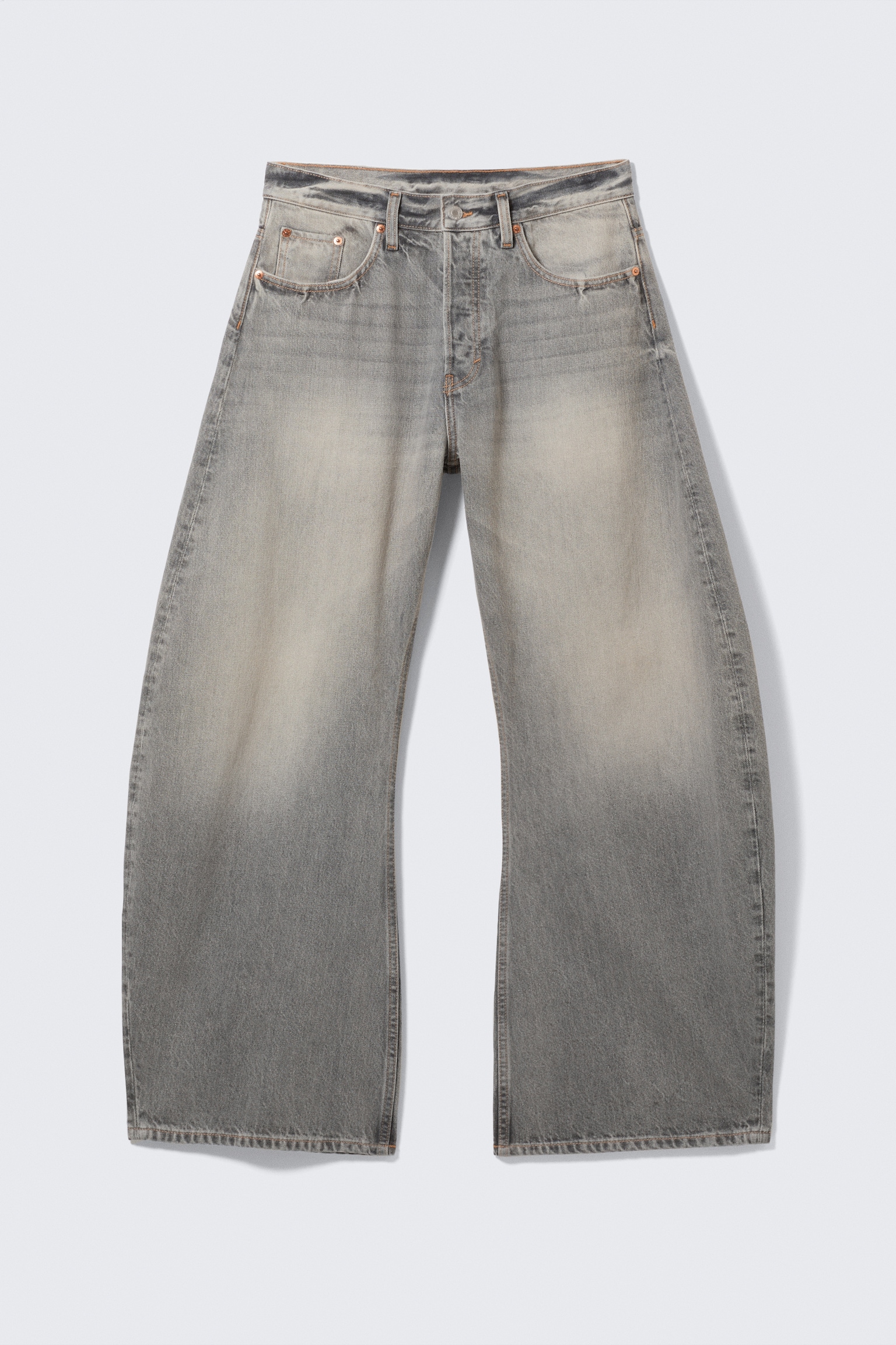 Jean Barrel ample Solera - Canyon Grey – Gris moyen - 2