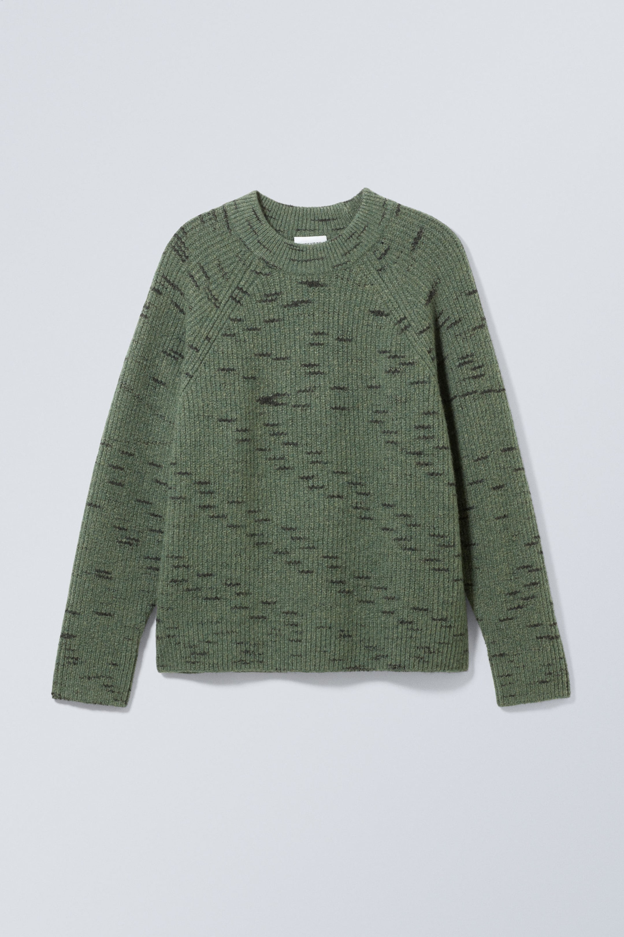 Dusty Green - Norman Relaxed Raglan Sweater - 0