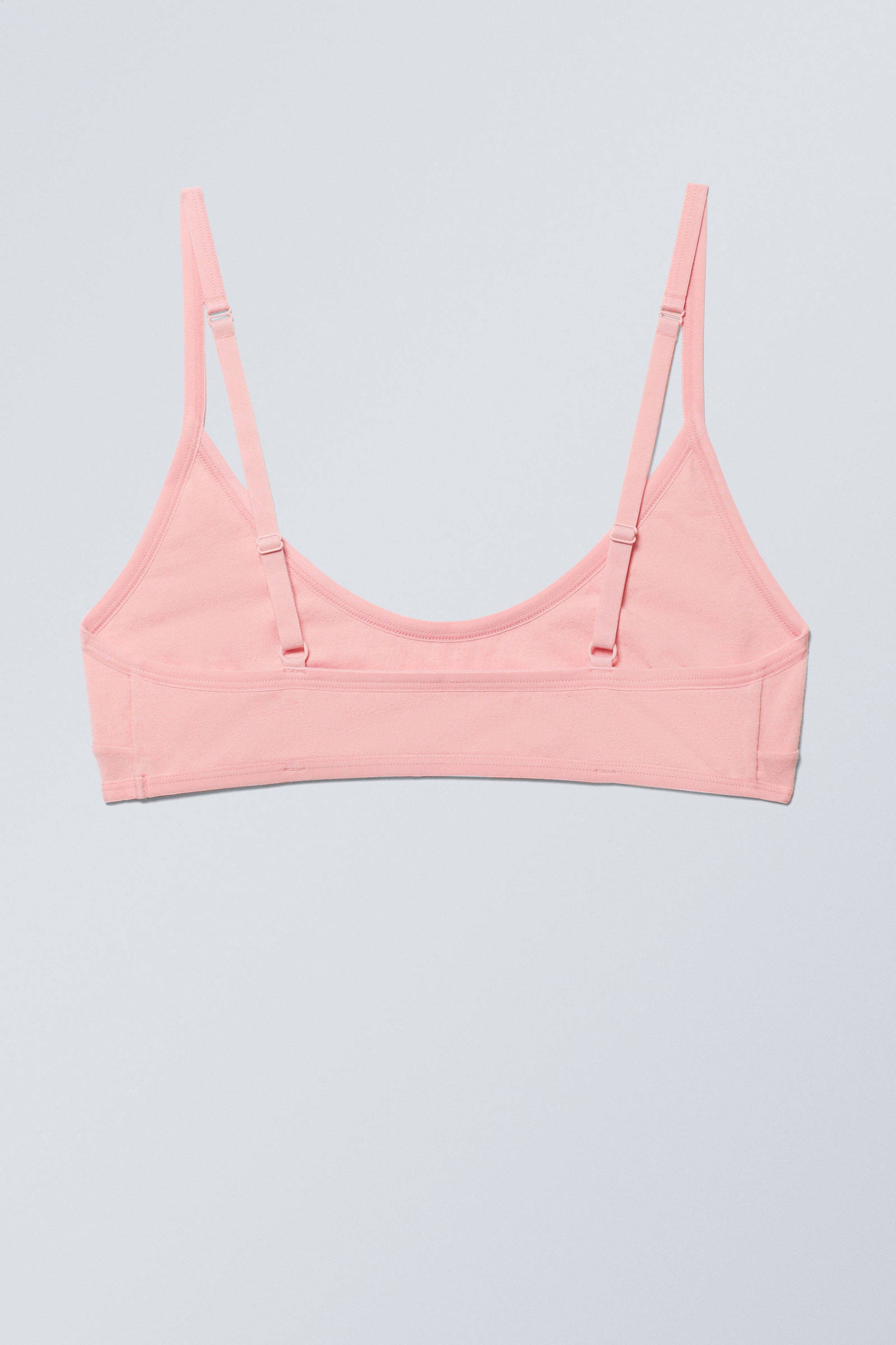 #C9A1A2 - Inez katoenen bralette met ronde halslijn - 2
