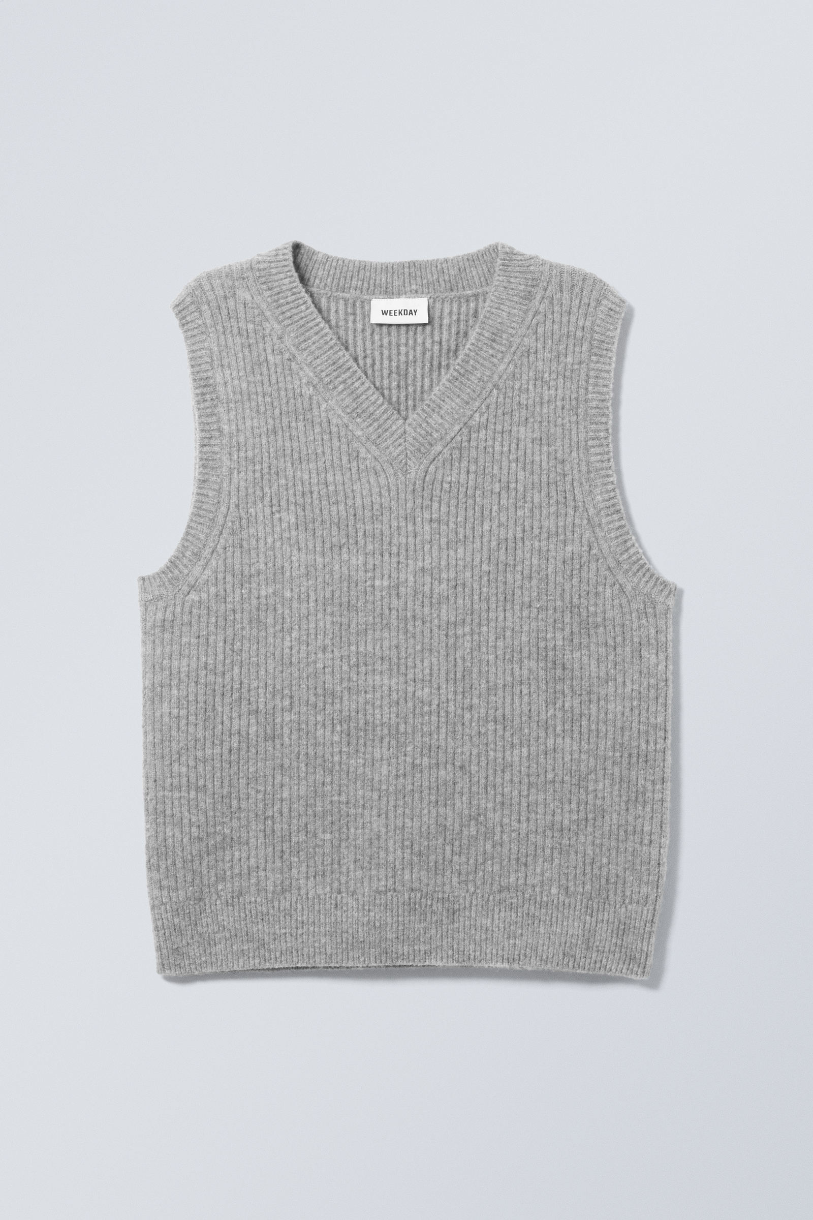 margo vest - Grey Melange | Weekday EU