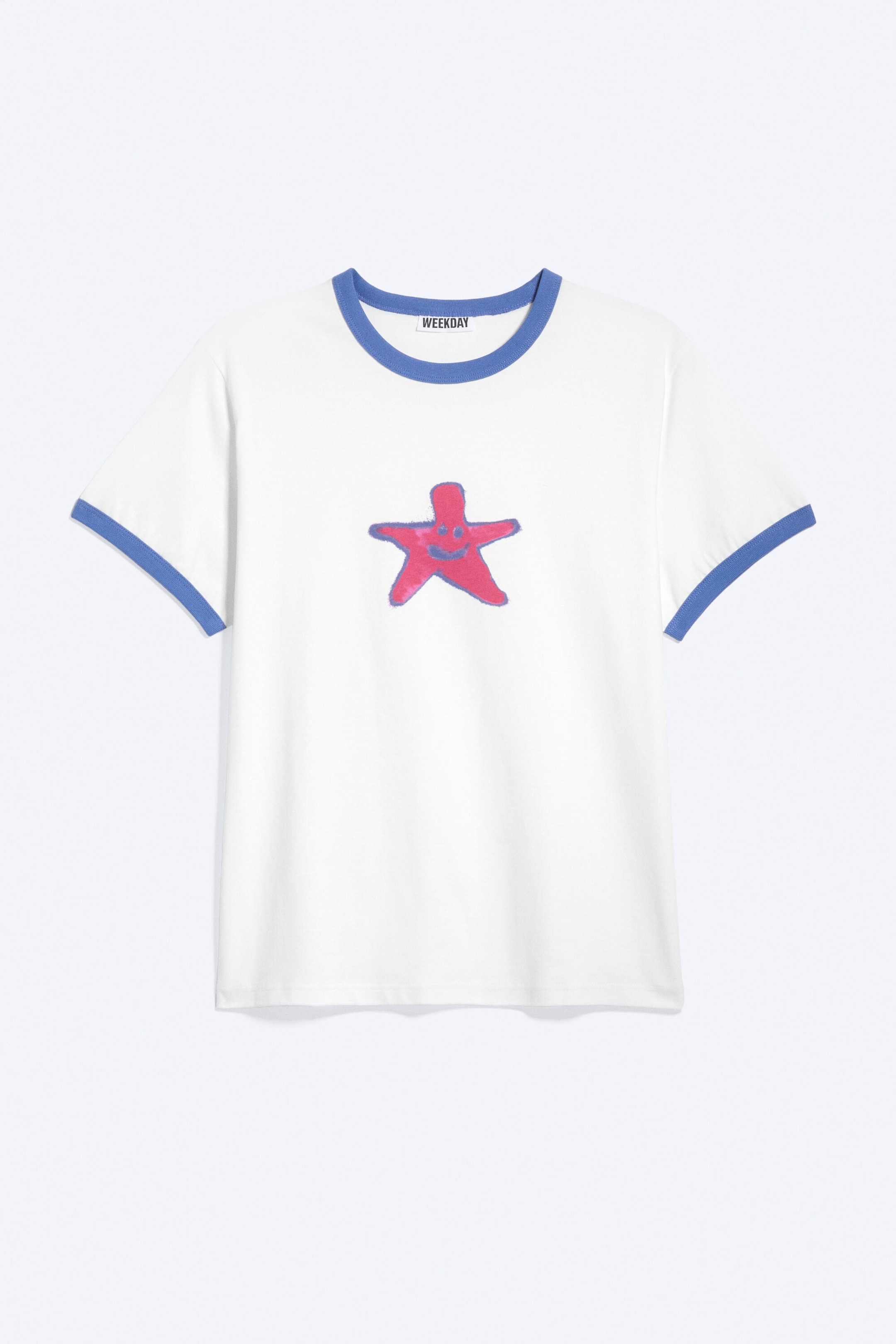 Vit - Star - Grafisk t-shirt - 4