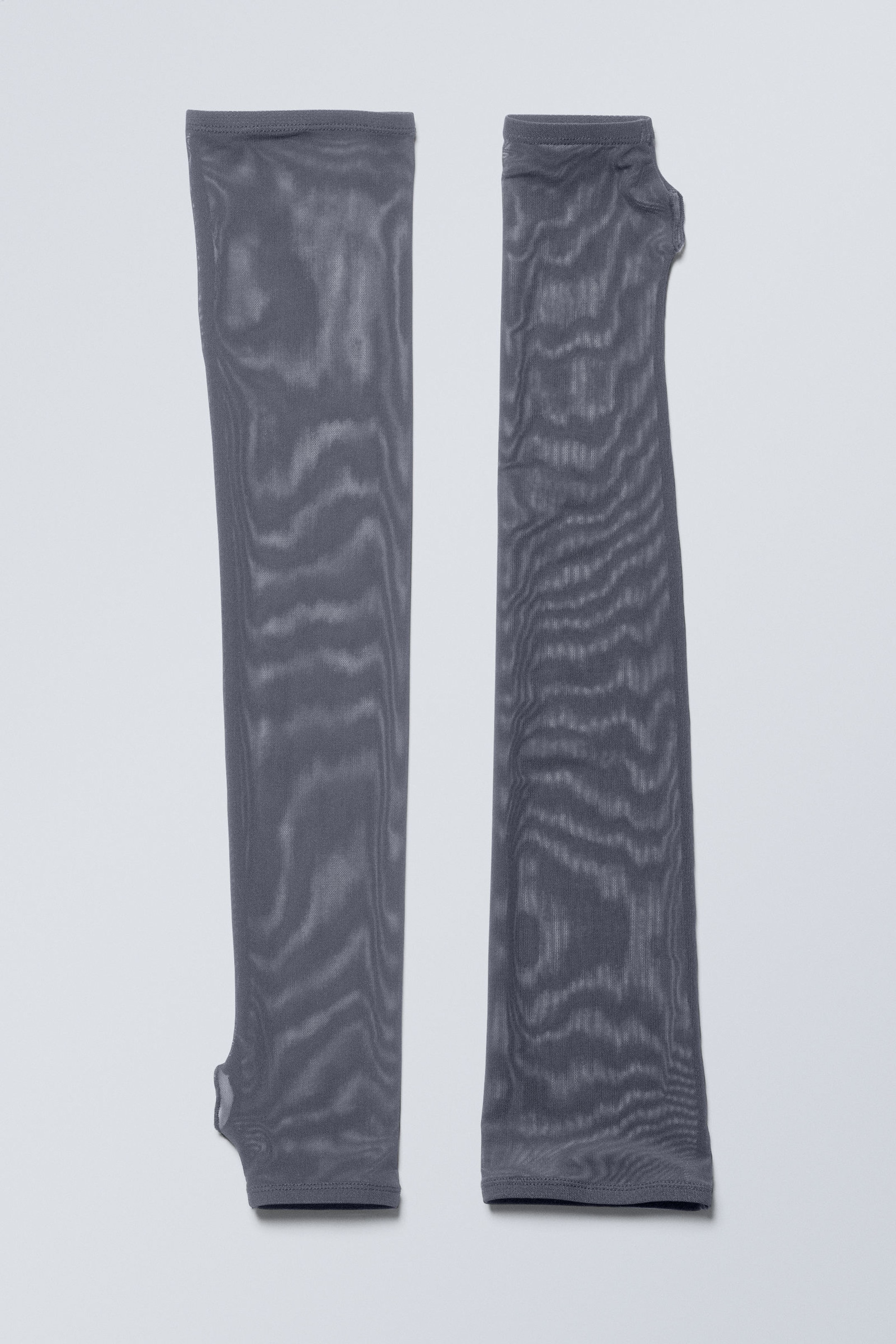 Dusty Blue - Mesh sleeves - 0