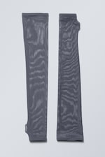Dusty Blue - Mesh sleeves - 0
