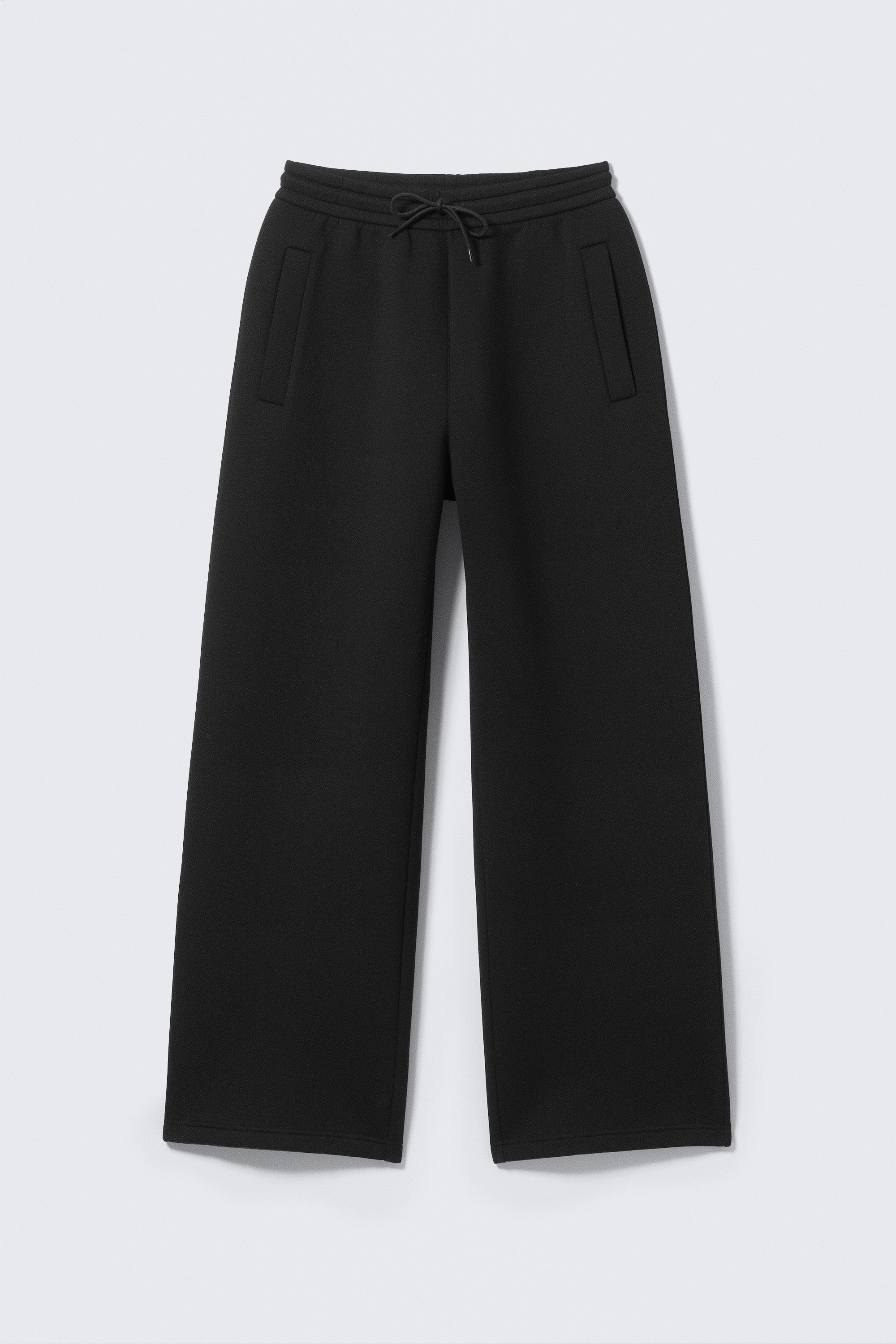 Loose Fit Scuba Sweatpants - Black/Dark Navy Blue/Dark Brown/Grey Melange