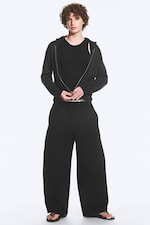 Svart - Cody scuba-sweatpants - 0