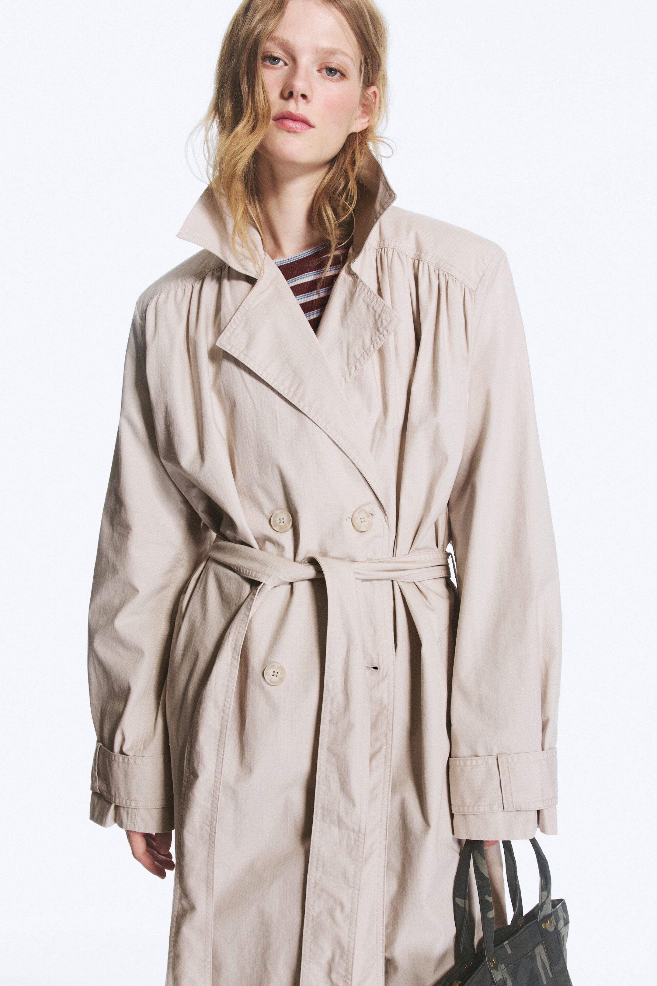 Light Dusty Mole - Oversized trenchcoat - 2