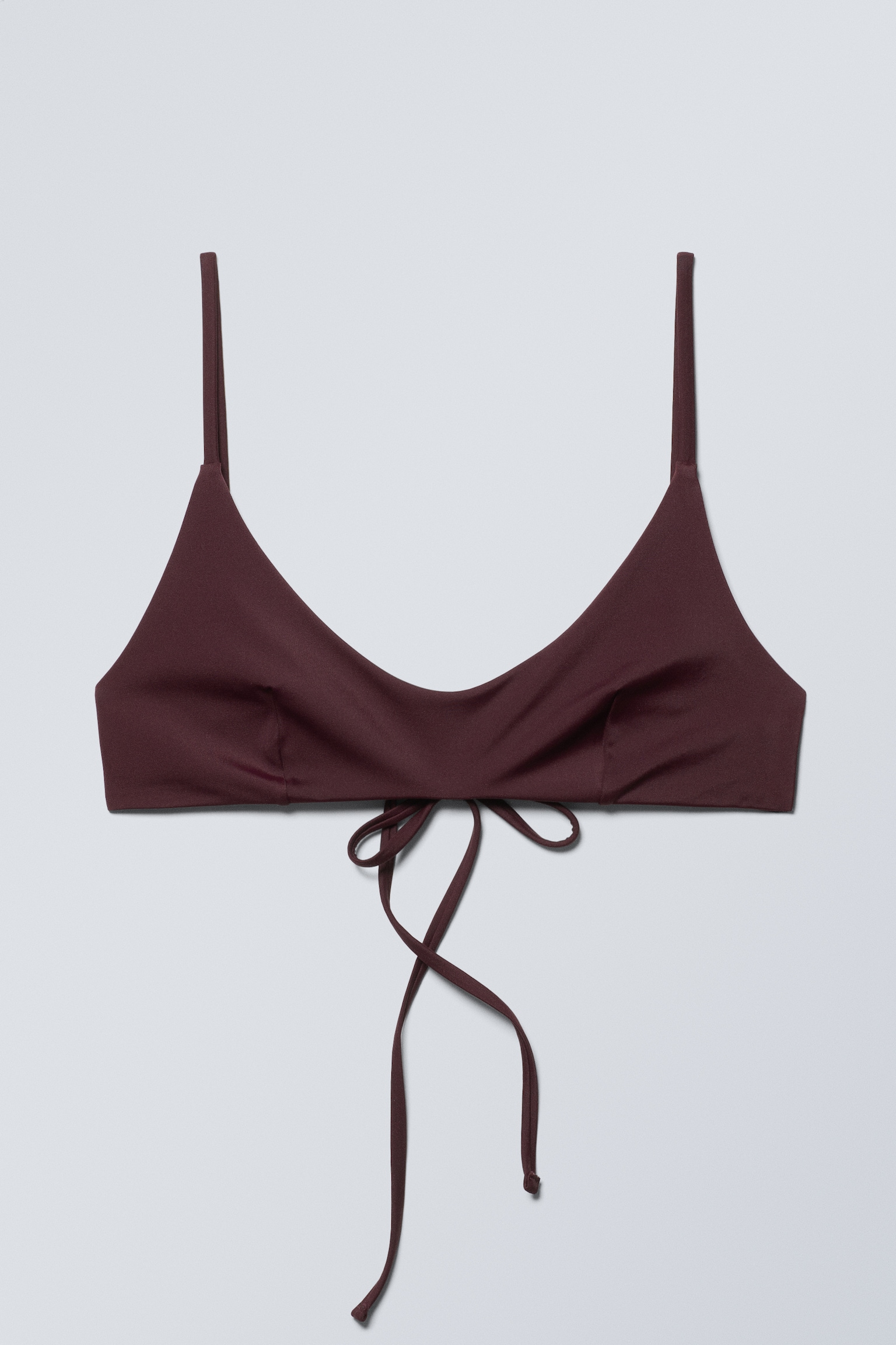Haut de bikini lanières - Marron foncé/Bleu clair/Vert clair/Noir/Vert foncé/Bleu vif