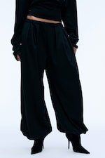 Svart - Dress ballongbukse - 2