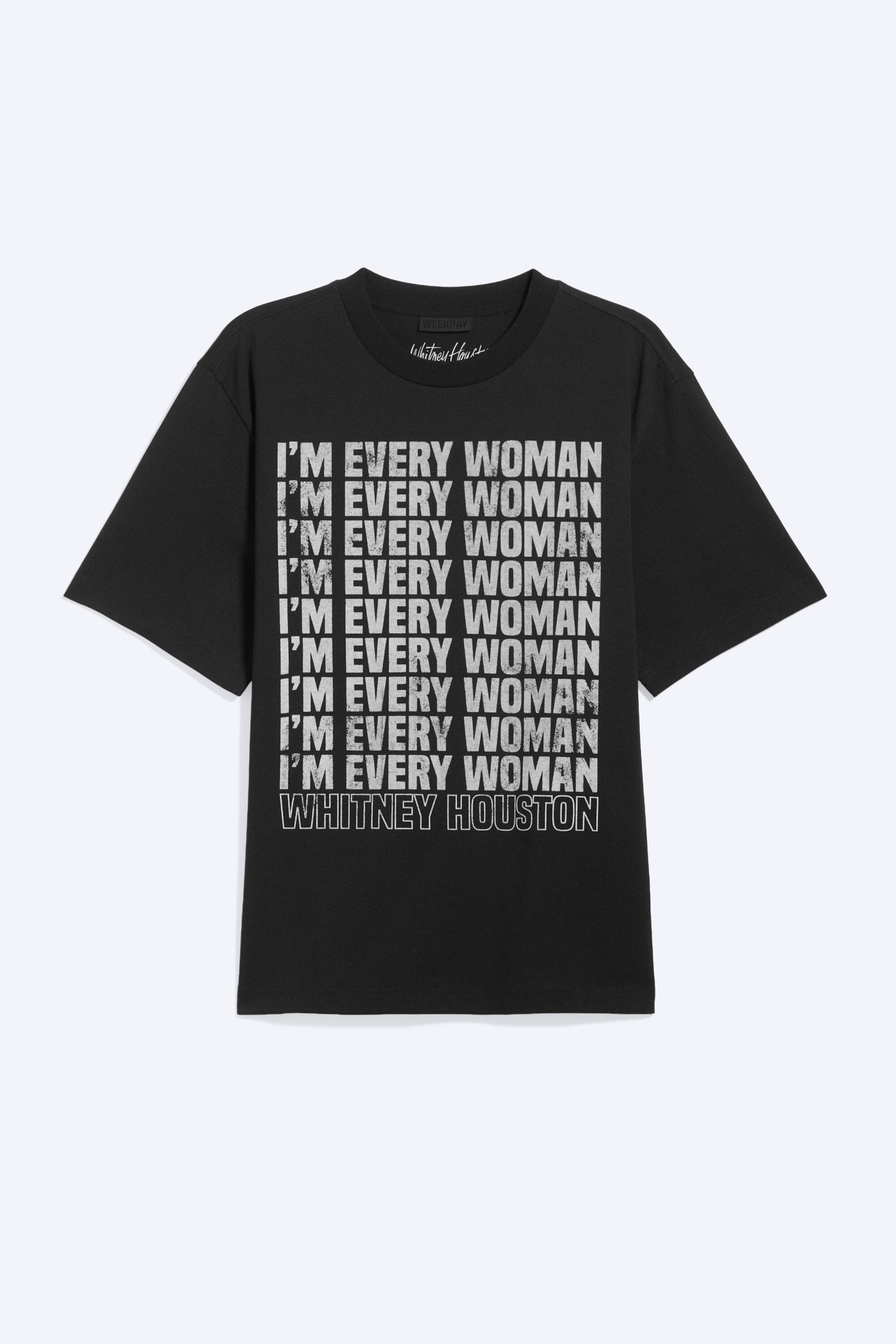 Black - Whitney printed tee - 1