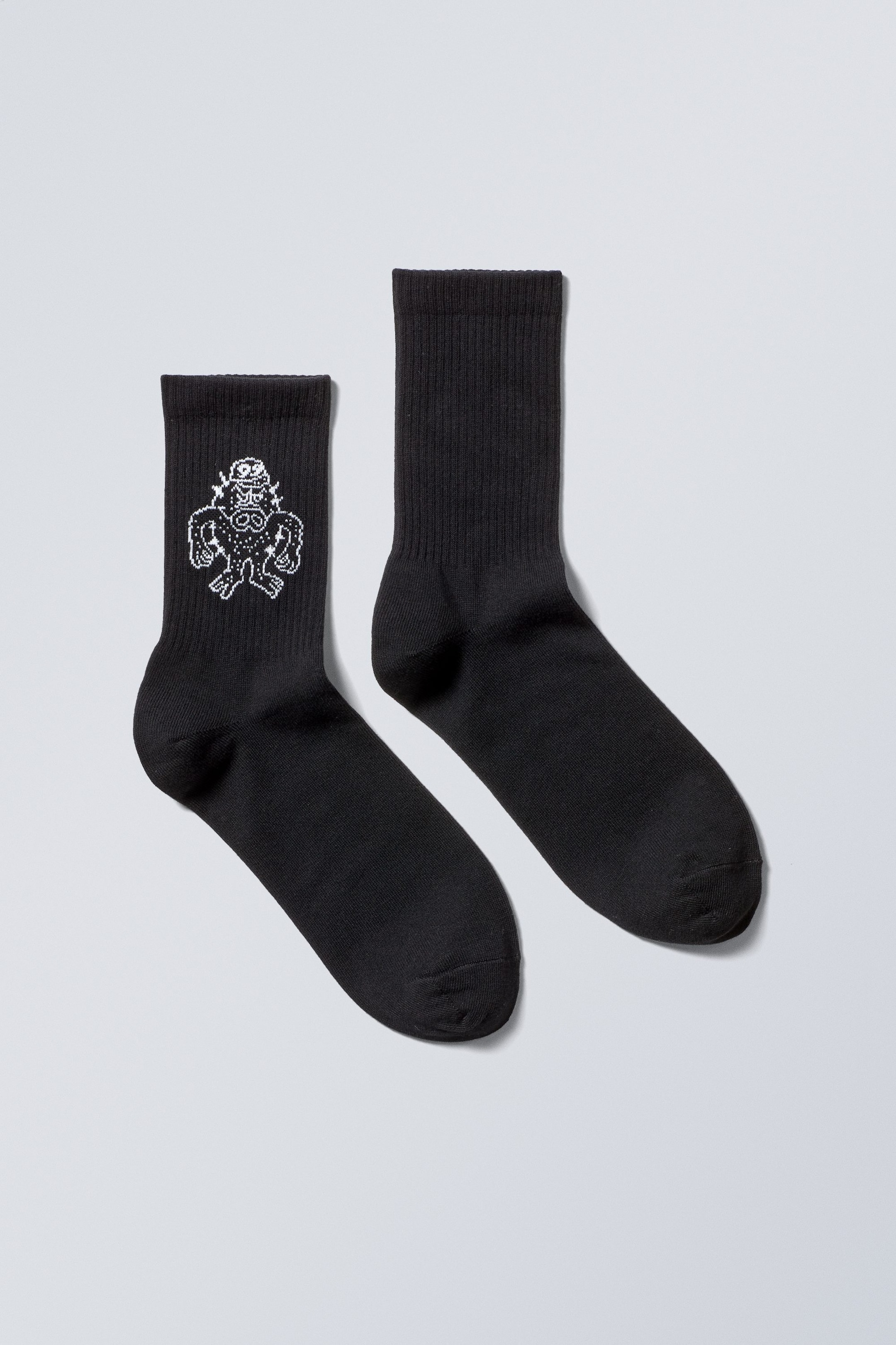 Stacheliger Bob - Jacquard-Sportsocken - 0