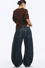 Blue - Solera Loose Barrel Jeans - 1