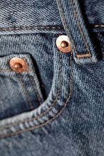 Bleu spinelle - Short ample taille mi-haute Galaxy - 1