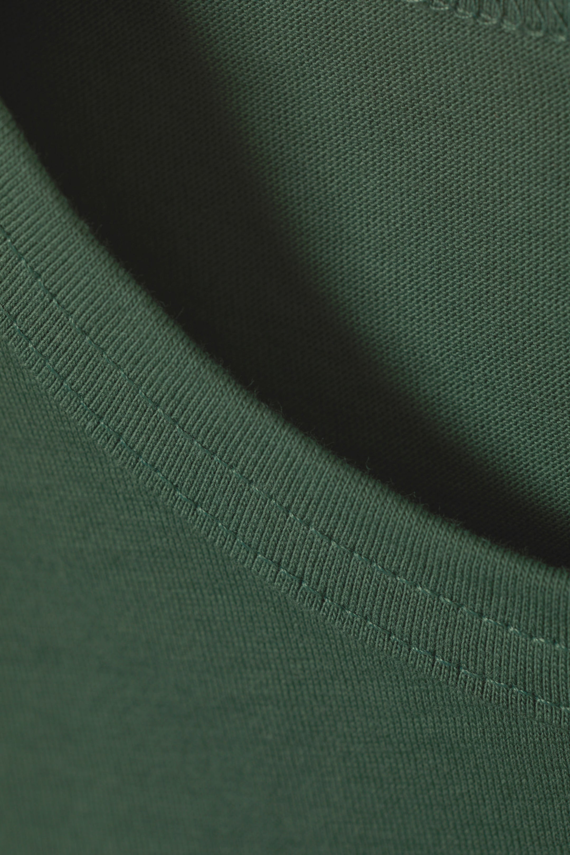 Dark Green - Wide Shoulder Fitted Tank Top - 2