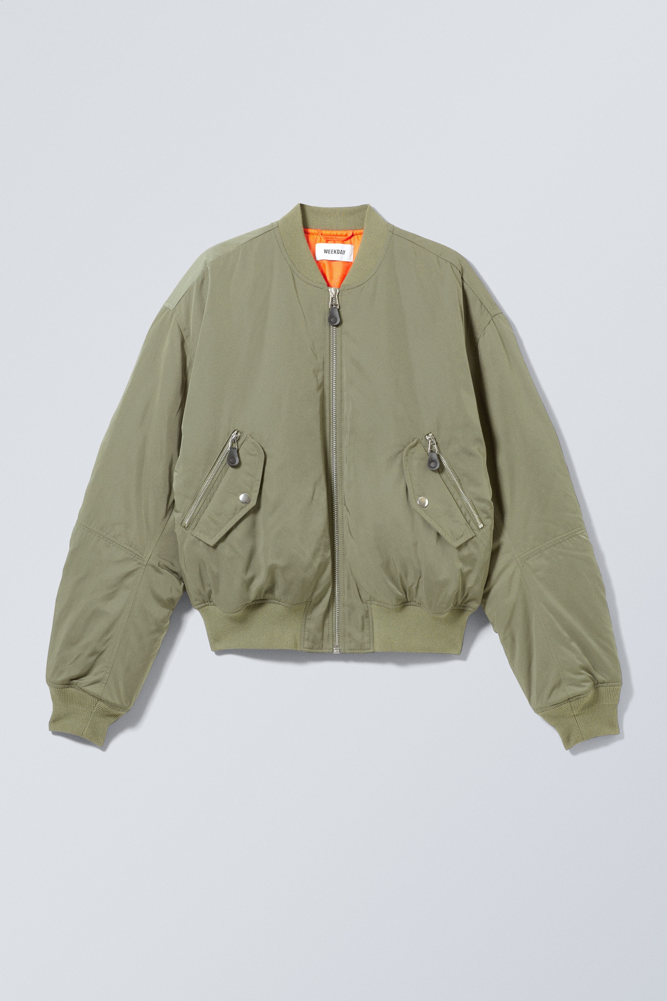 Khaki Green - Jon Bomber Jacket - 0