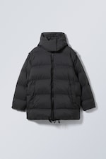 Schwarz - Pufferjacke Air - 1
