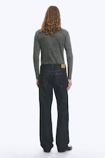 Blue Rinse – Bleu foncé - Jean bootcut décontracté taille moyenne Mercury - 3