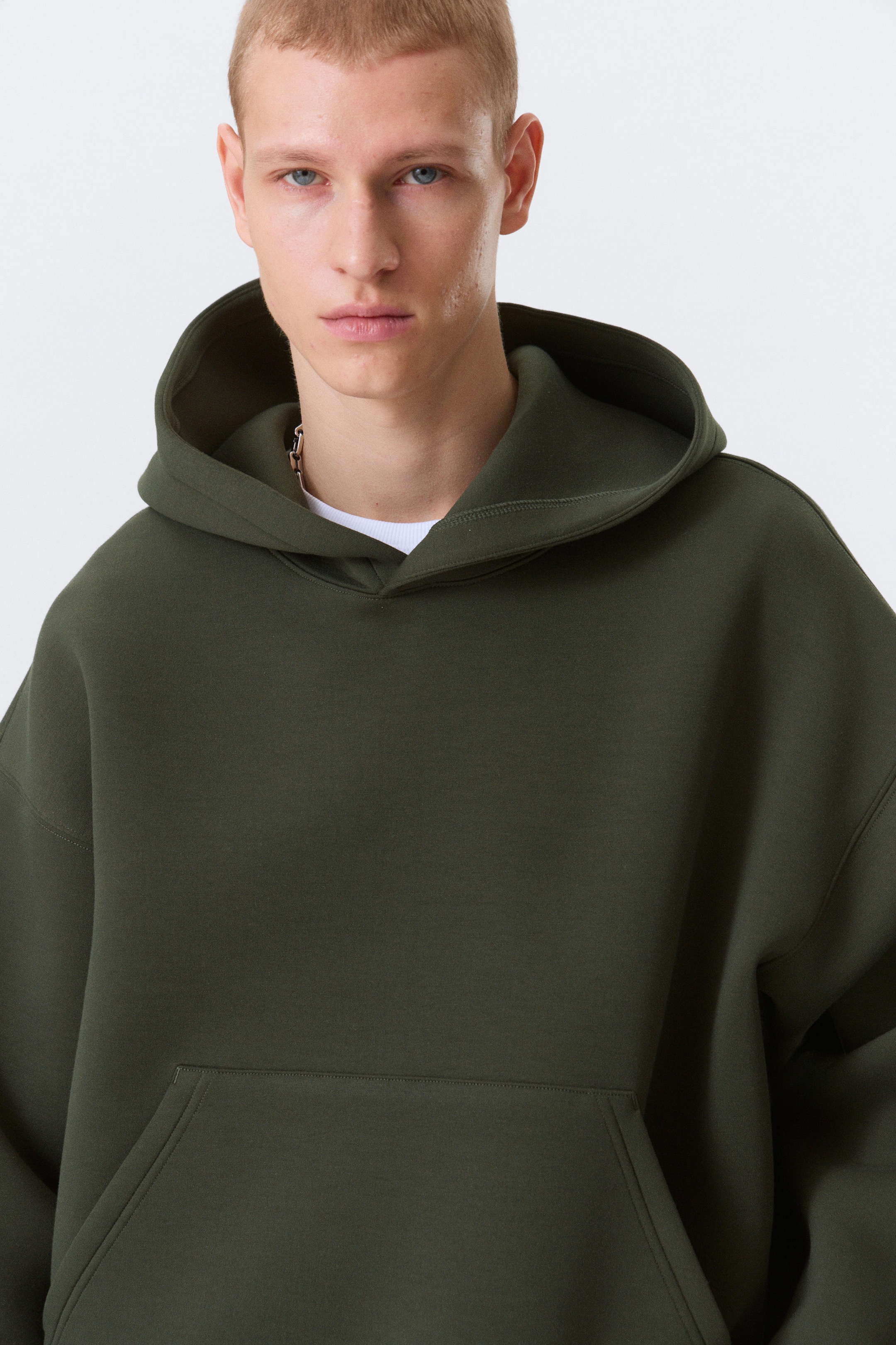 Dark Green - Simon Scuba Hoodie - 2