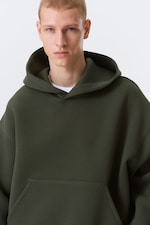 Dark Green - Simon Scuba Hoodie - 1