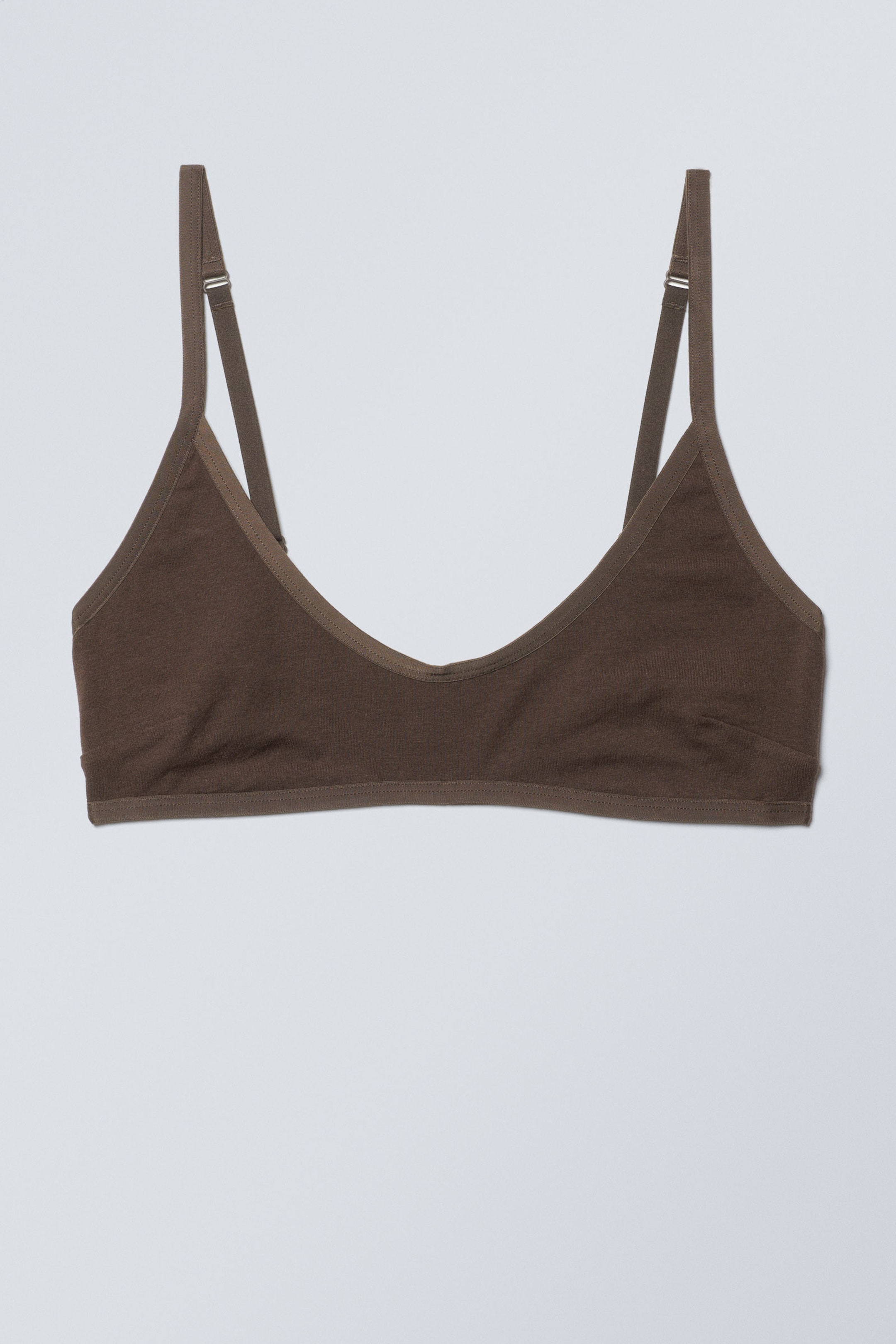 #423934 - Inez katoenen bralette met ronde hals - 1