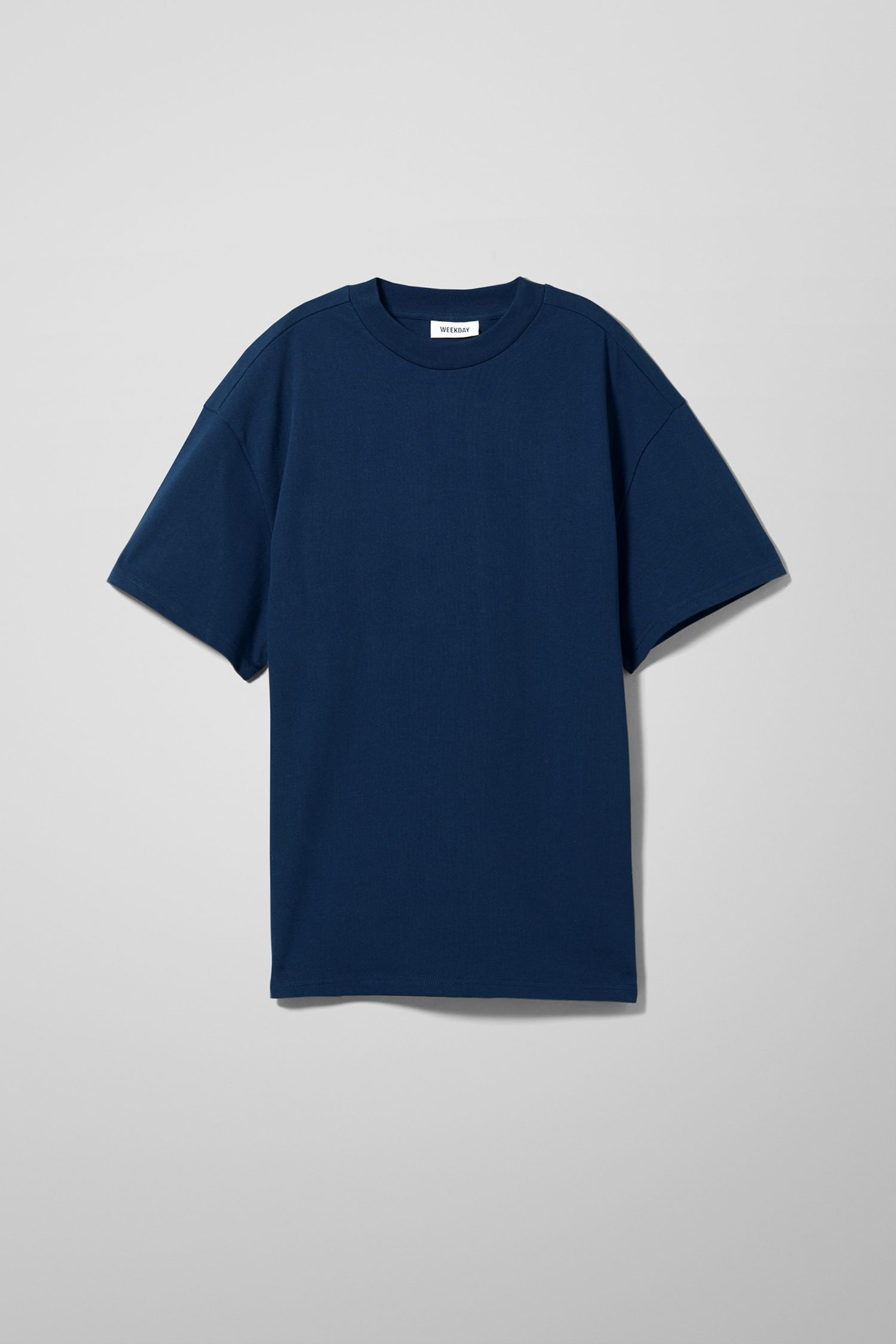 Dunkelblau - Großartiges Heavyweight-T-Shirt - 0