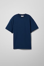 Dunkelblau - Großartiges Heavyweight-T-Shirt - 0