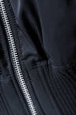 Dark Blue - Padded Bomber Jacket - 1