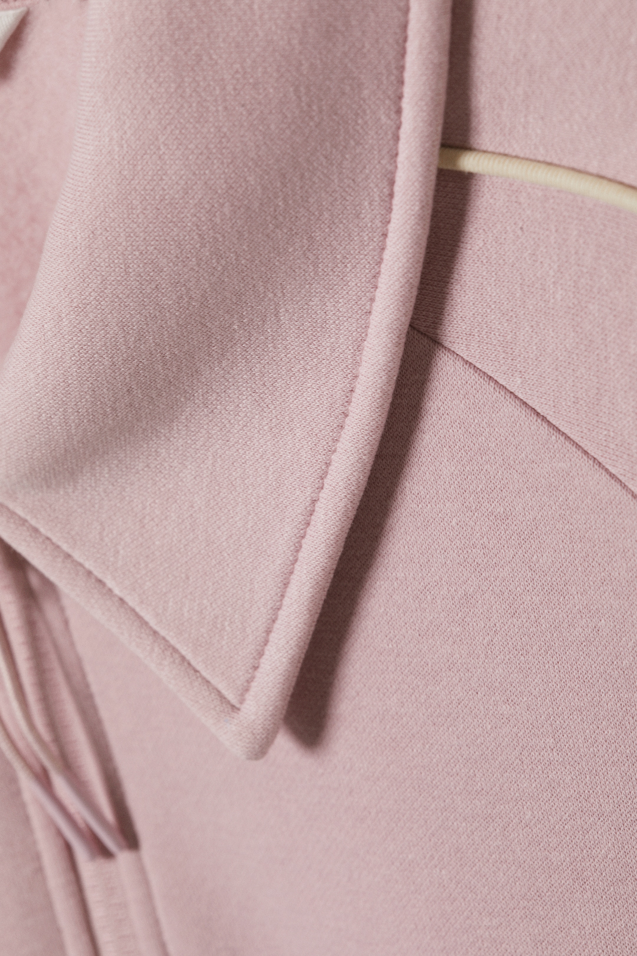 Vis større bilde: Løs half-zip polosweatshirt - Lys støvrosa - DAME | H&M NO 5