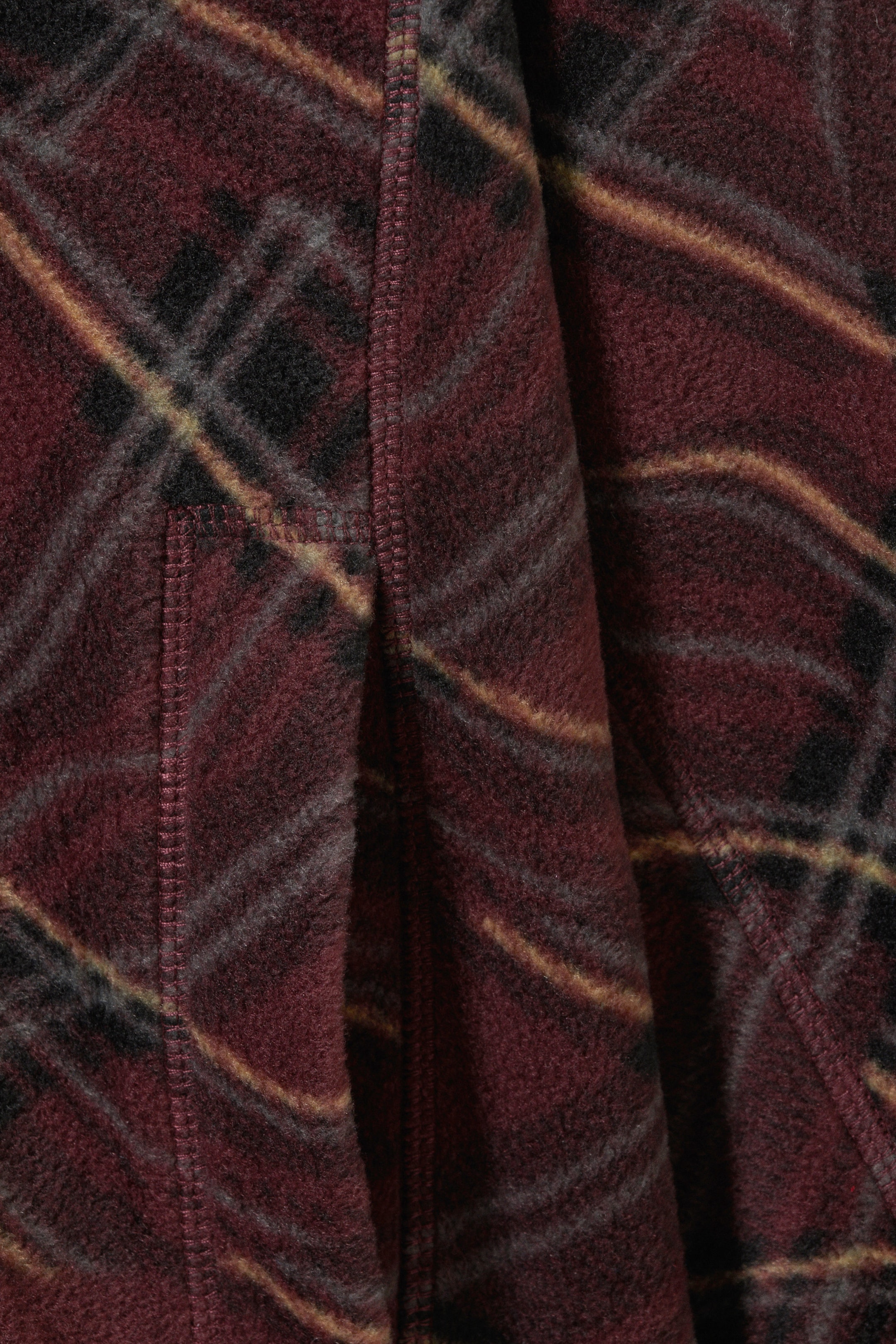 Wavey Checks - Patrik Graphic Halfzip Sweater - 1