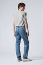 90s Blue - Medium Blue - Space Relaxed Straight Leg Jeans - 3