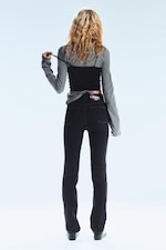 Waschung "Extra Blue" - Sleezie High Waisted Skinny Jeans - 2