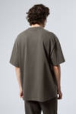 Tiefdunkles Grau - Großartiges Heavyweight-T-Shirt - 2