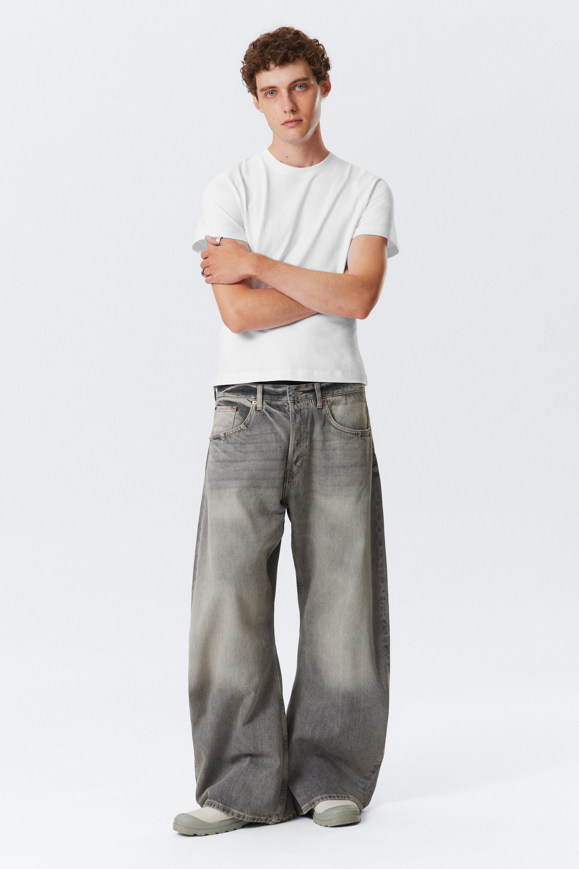 Canyon Grey - Mittelgrau - Solera – Lockere Barrel-Jeans - 1