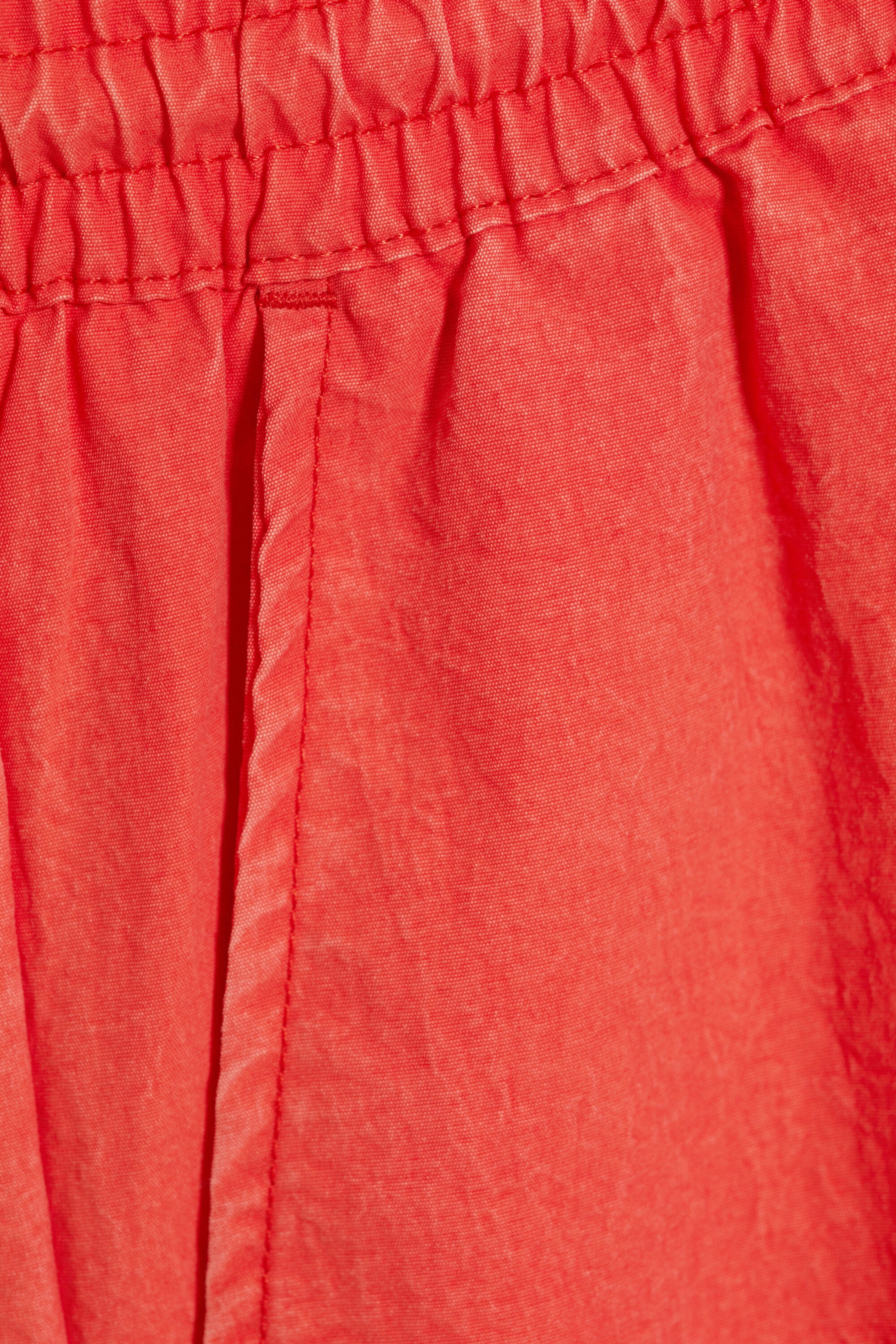 Röd - Ed Blekta Badshorts - 4