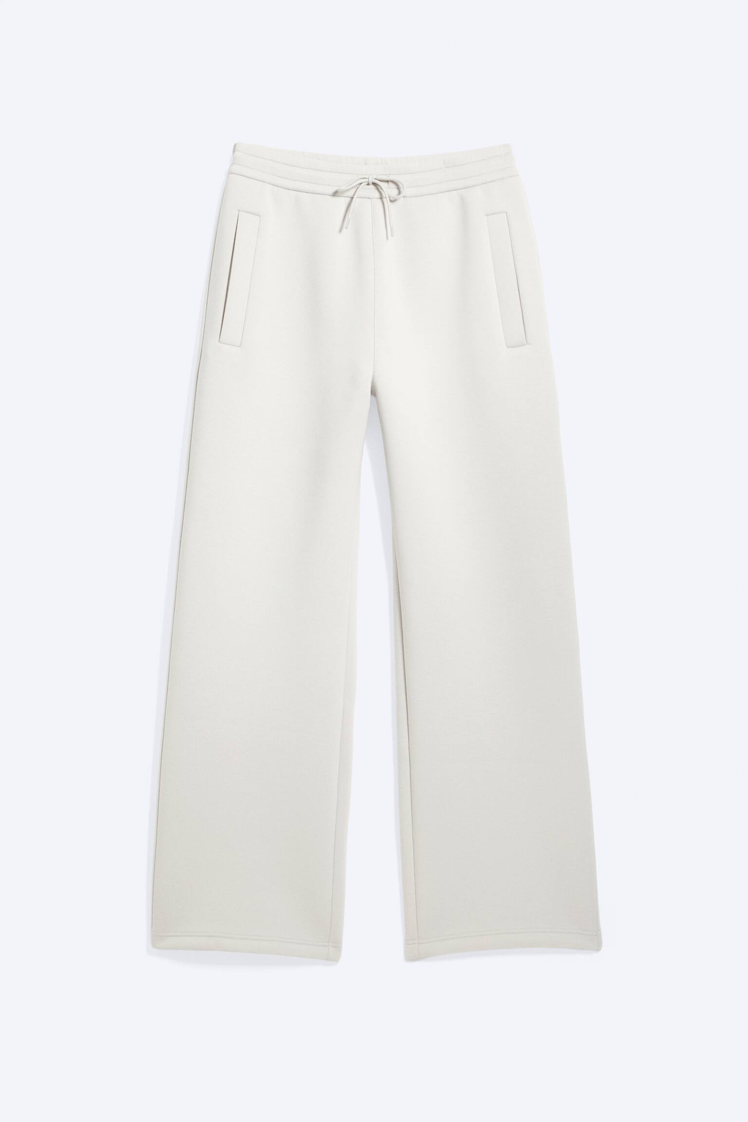 Locker geschnittene Scuba-Sweatpants - Helles Maulwurfsgrau/Grau meliert/Schwarz/Dunkelgrau meliert - 2