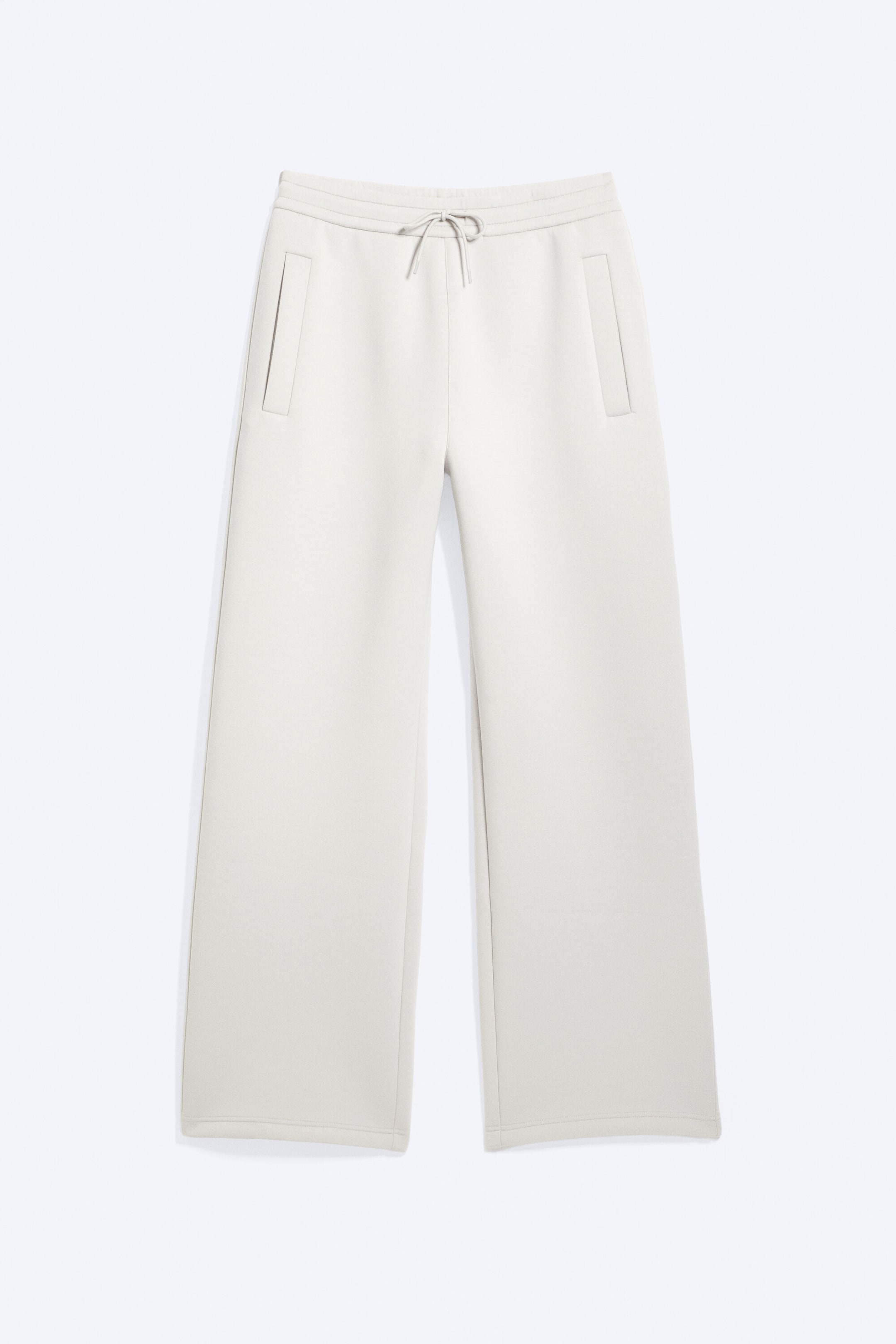 Helles Maulwurfsgrau - Locker geschnittene Scuba-Sweatpants - 4