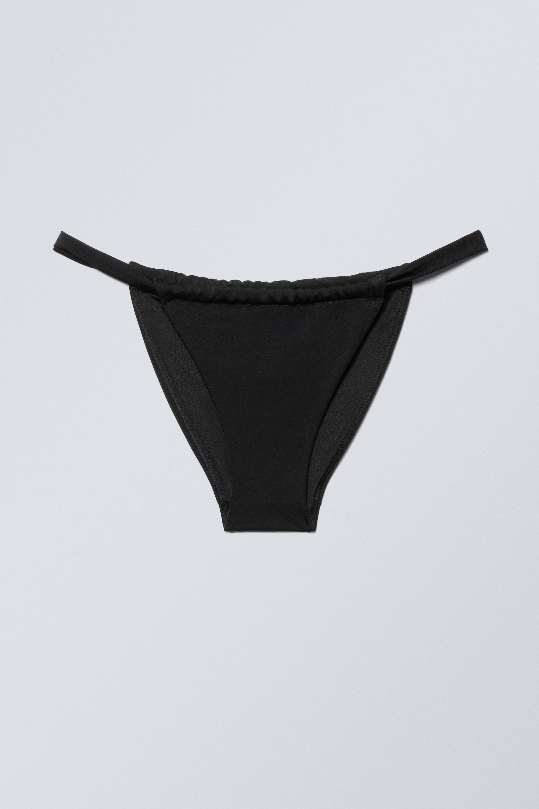 View larger image: Low Waist Ruched Bikini Briefs - Black - Ladies | H&M GB 1
