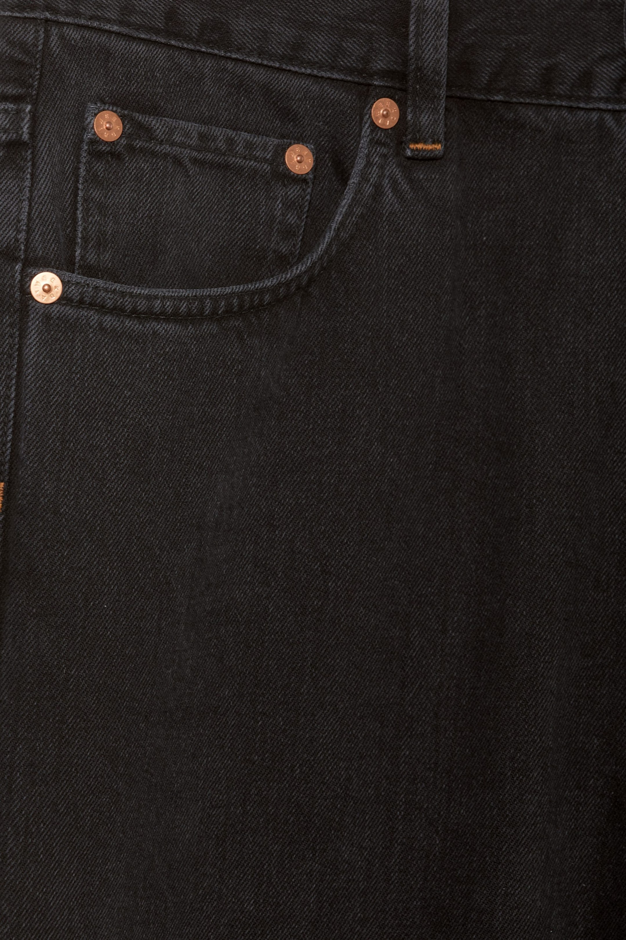 Black lux - Tape Loose Tapered Jeans - 1