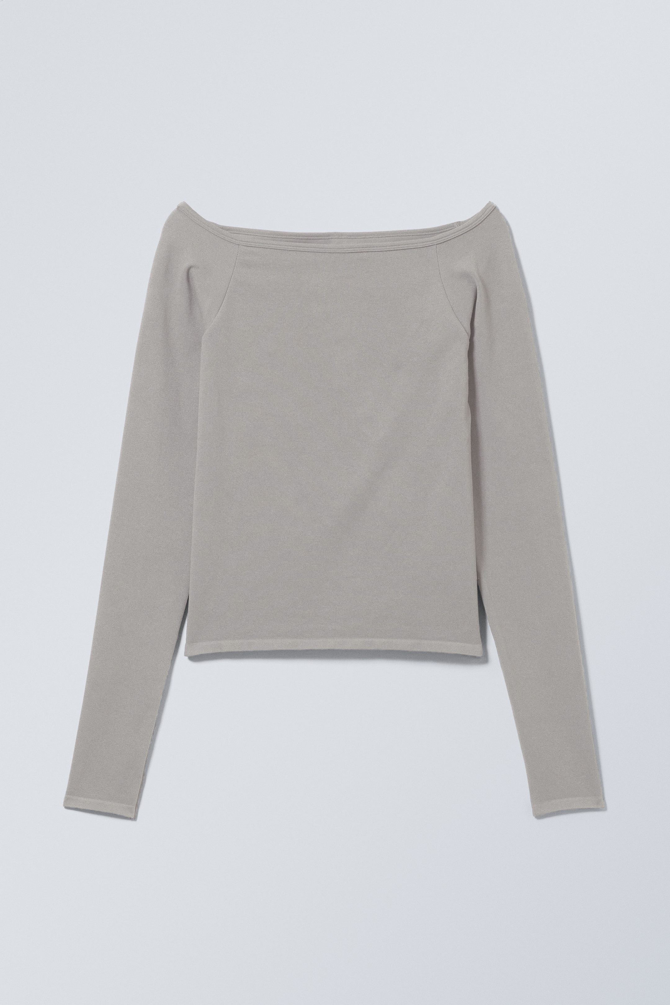 Mole - Seamless Off Shoulder Long Sleeve - 0