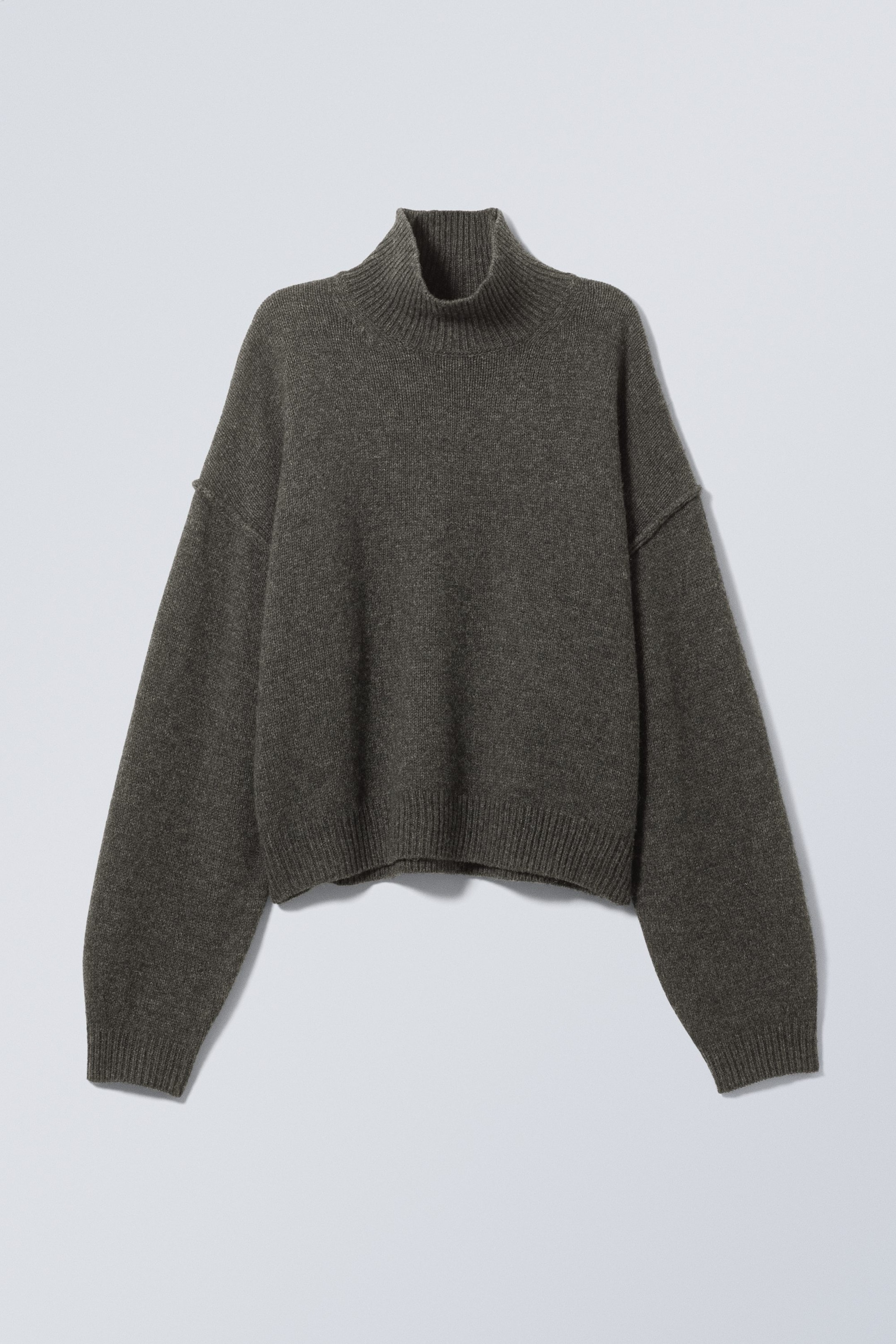 Dark Grey - Norah Wool Sweater - 0