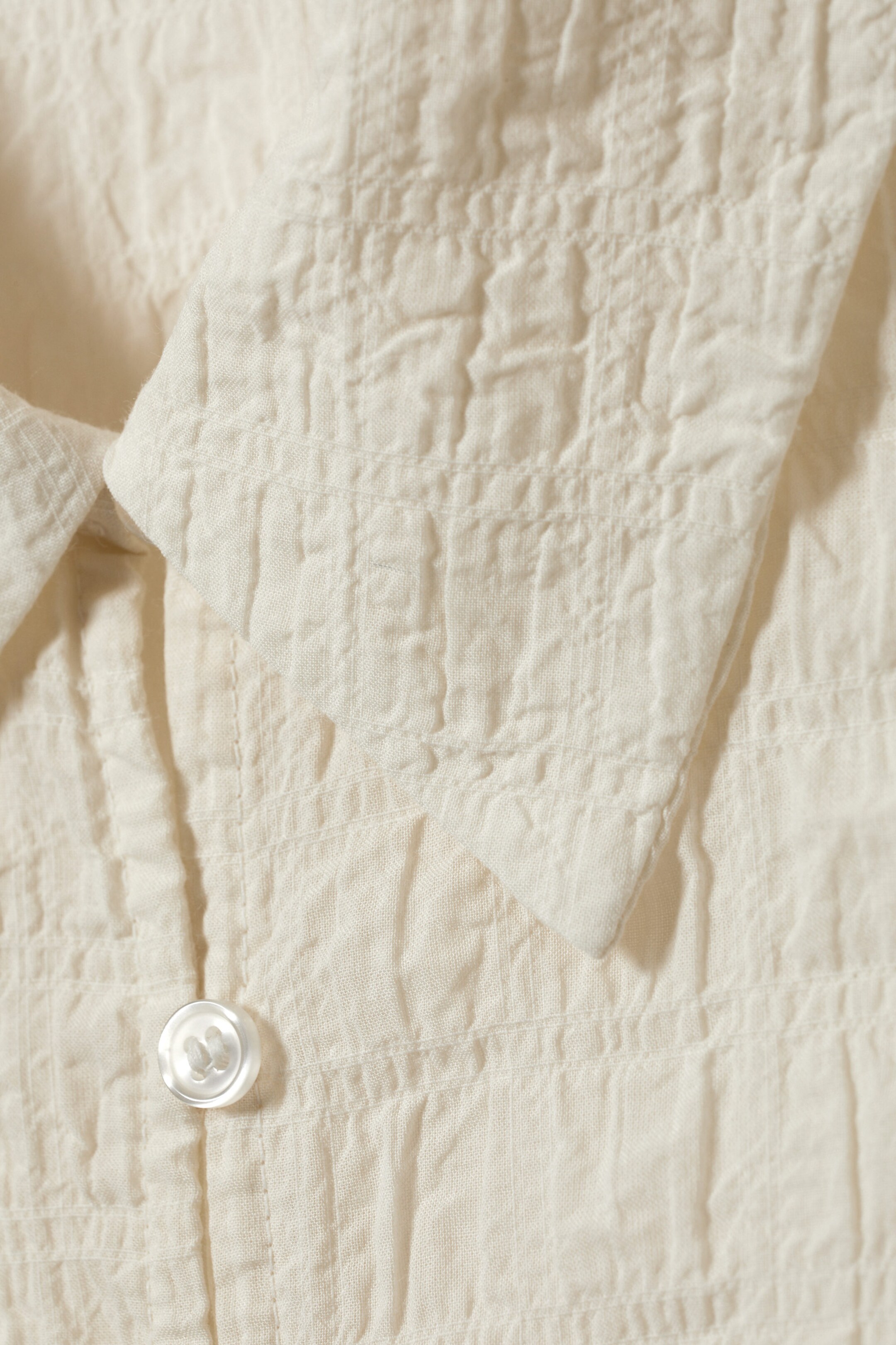 Dusty White - Smock Shirt - 1