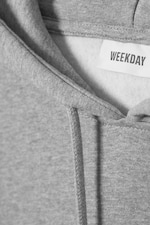 Grey Melange - Essence Relaxed Hoodie - 1